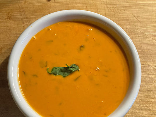 Schnelles Tomaten-Cremesüppchen