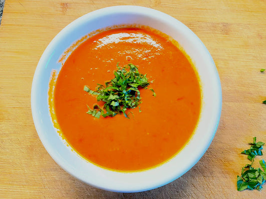 Schnelles Tomaten-Cremesüppchen