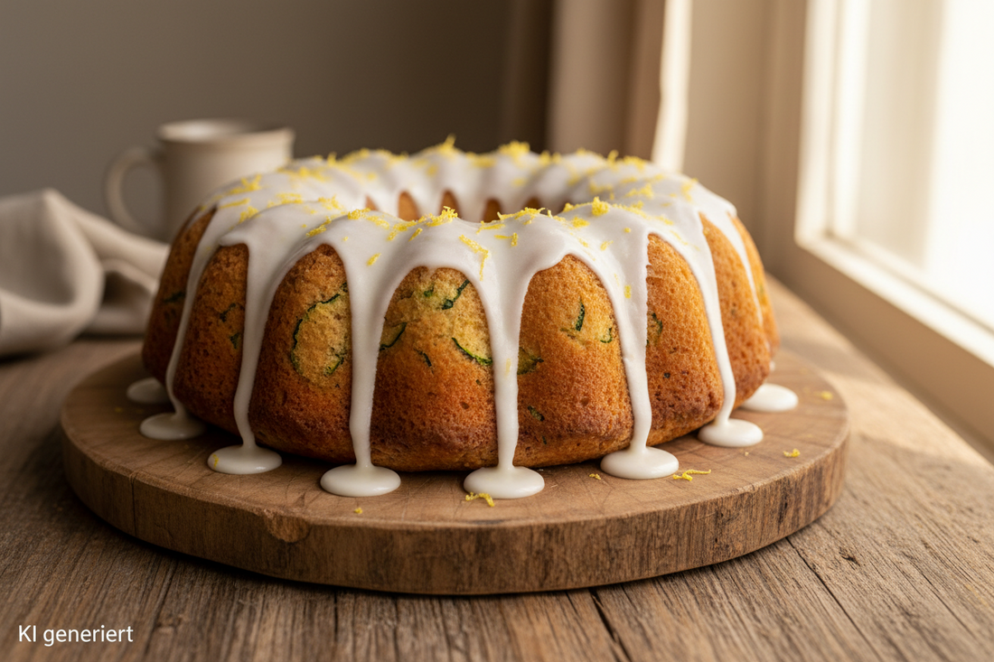 Saftiger Zucchini-Kuchen mit Zimt